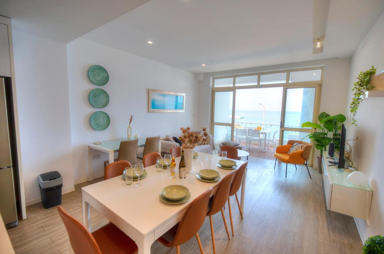 Spacious 4 Bedrooms With Sea View Balcony Goslm-3 Sliema Exteriér fotografie
