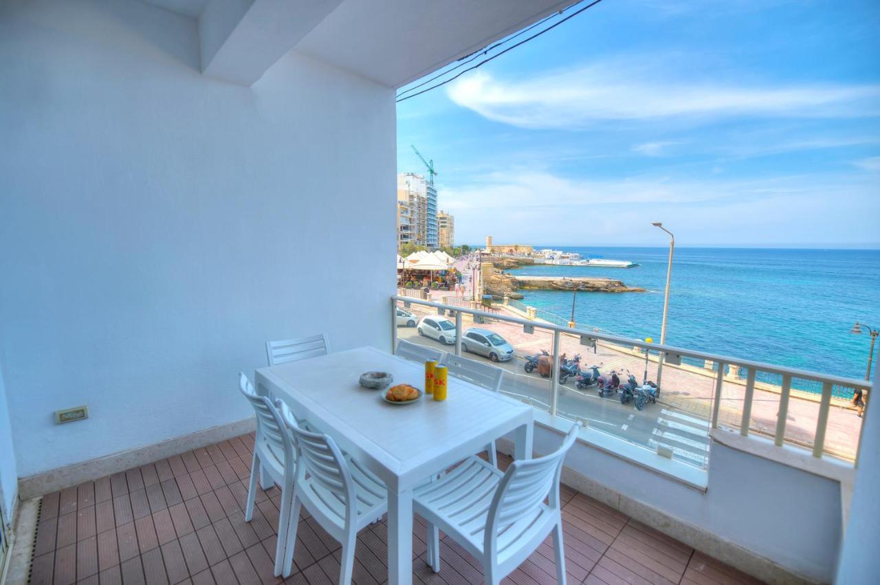 Spacious 4 Bedrooms With Sea View Balcony Goslm-3 Sliema Exteriér fotografie